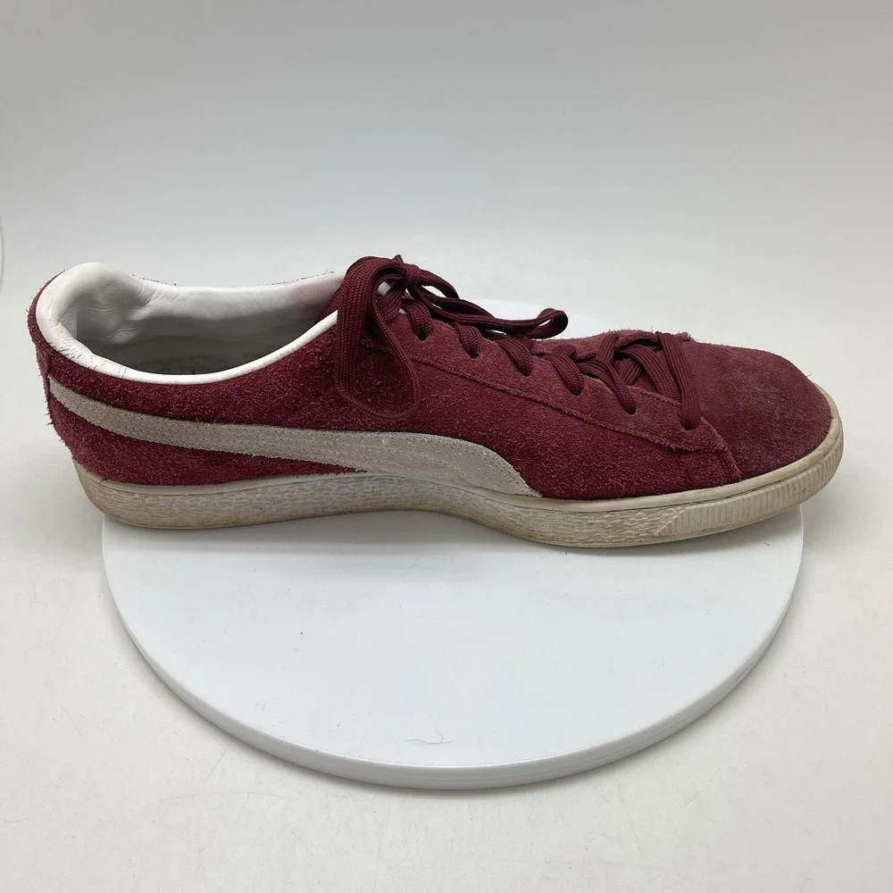 Puma Sneakers Mens 13 Classic XXI Cabernet Red Suede 374915-06‎ Casual Shoes